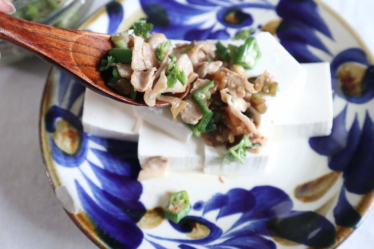 四川風やっこ豆腐