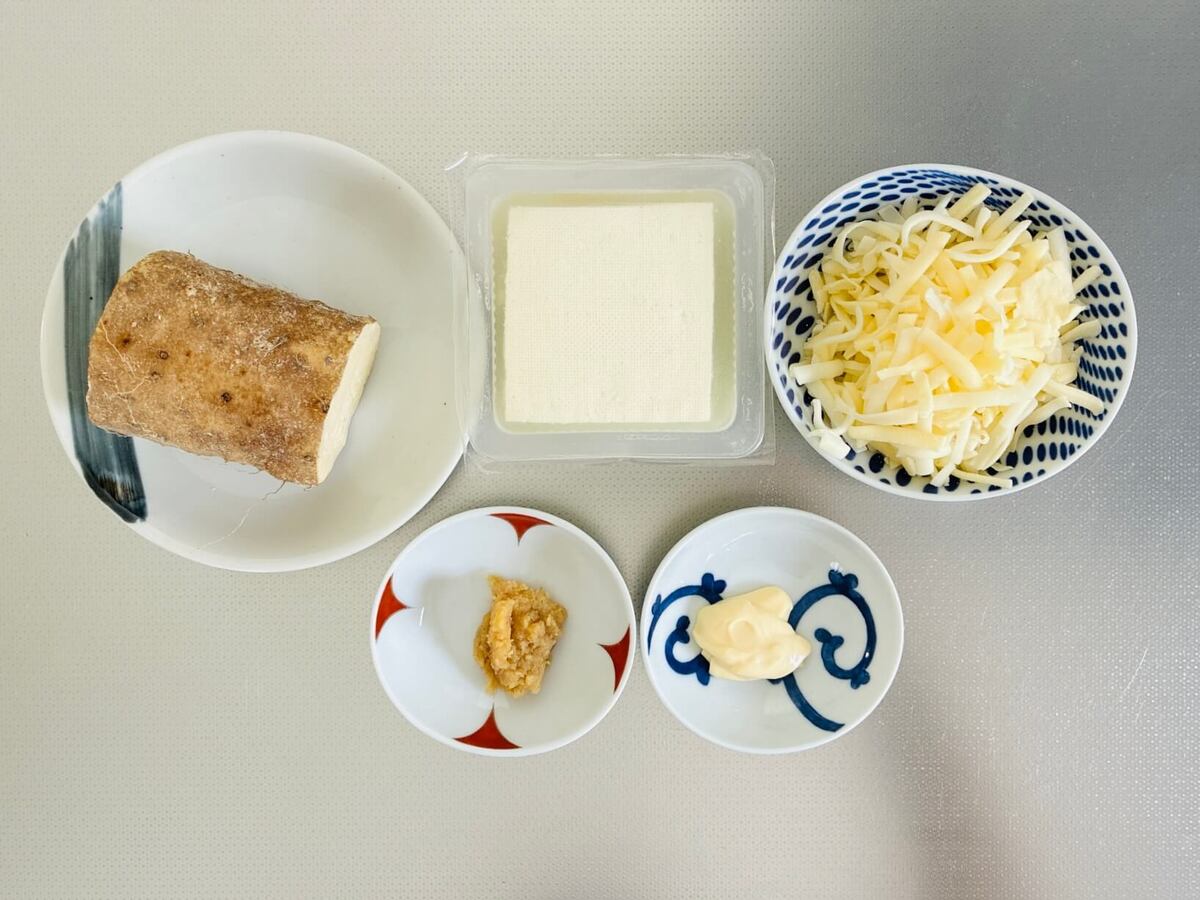 豆腐と長芋の和風グラタン