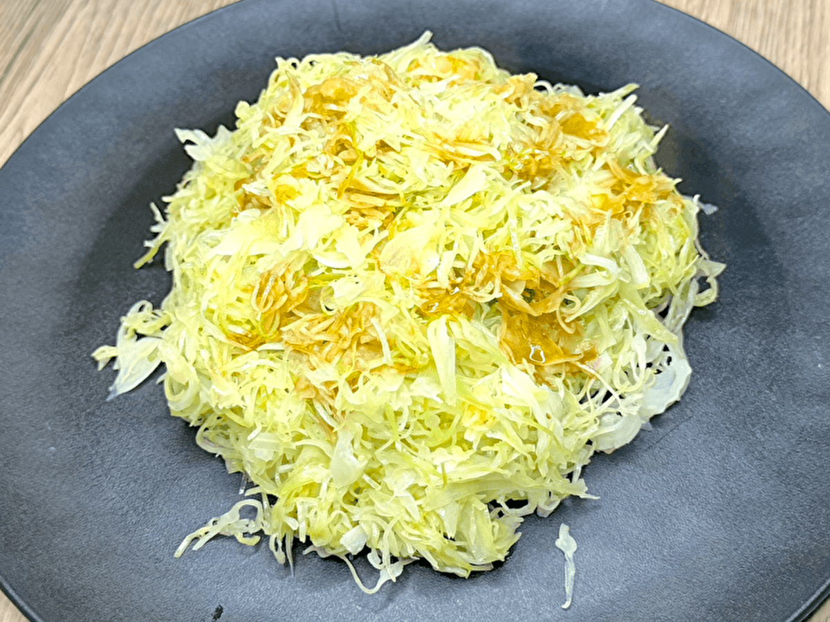 キャベツのバター炒め