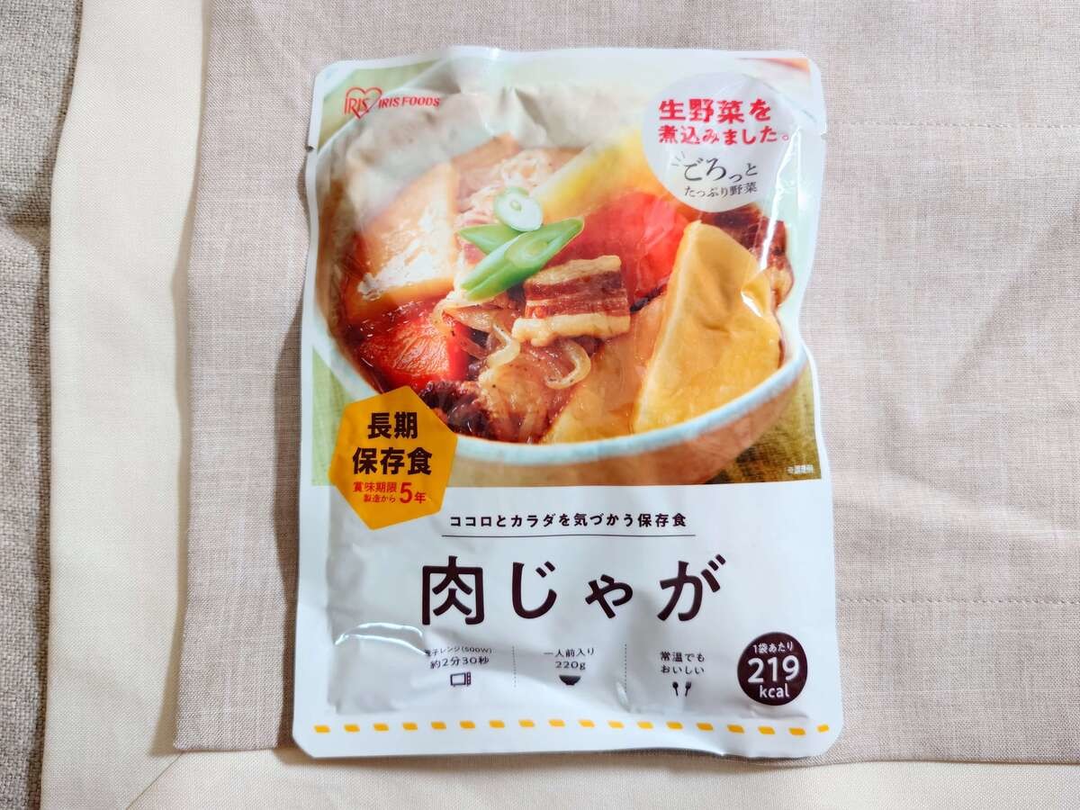 アイリスフーズ「具だくさん防災食備蓄用セット7袋入」開封してみた