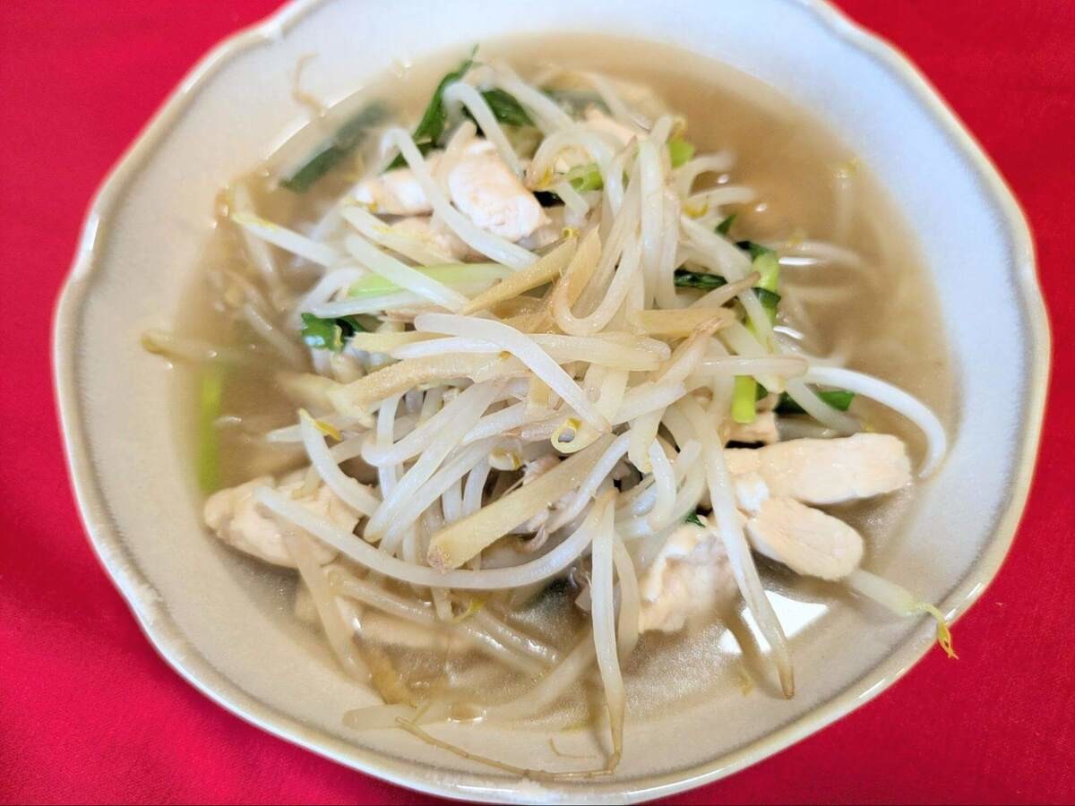 DAIGOも台所「もやしの炒め浸し」