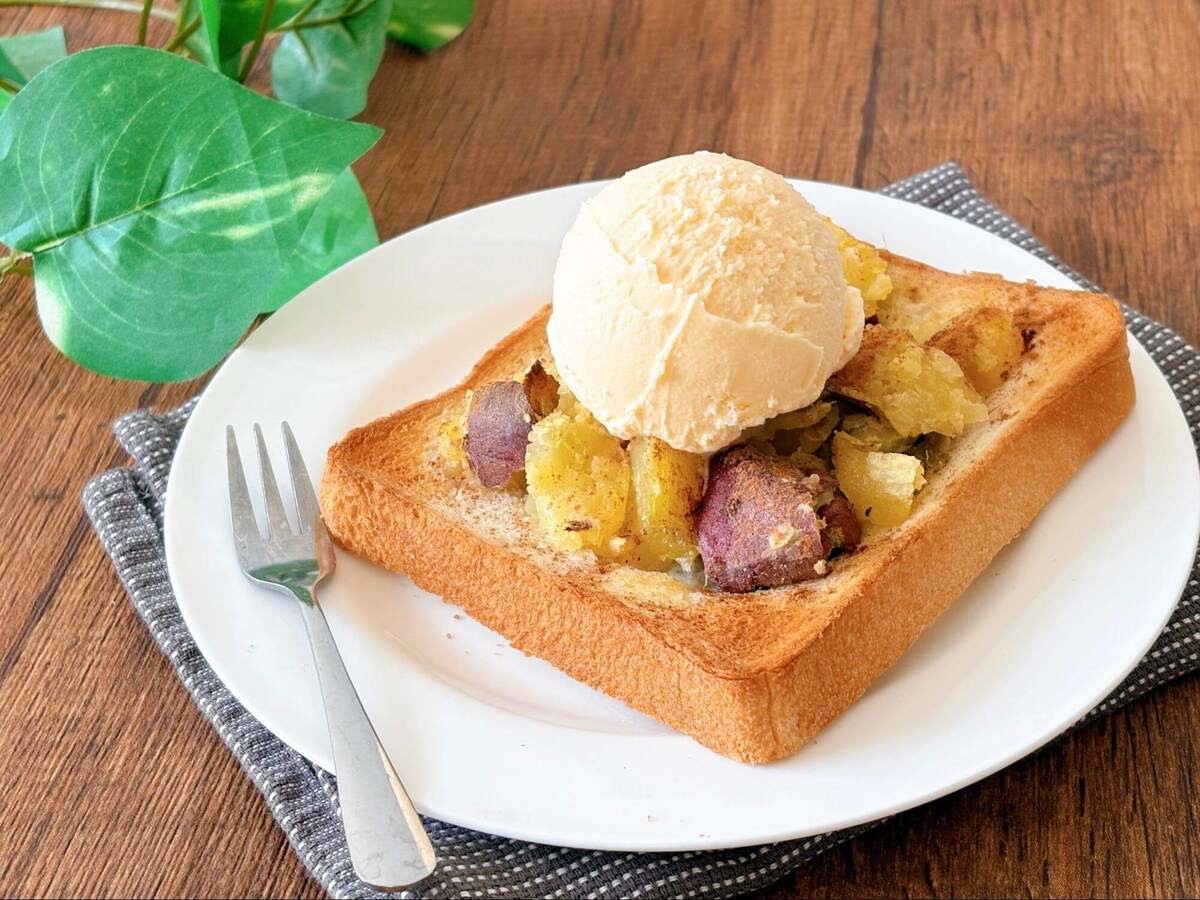 ヘコパン芋アイス