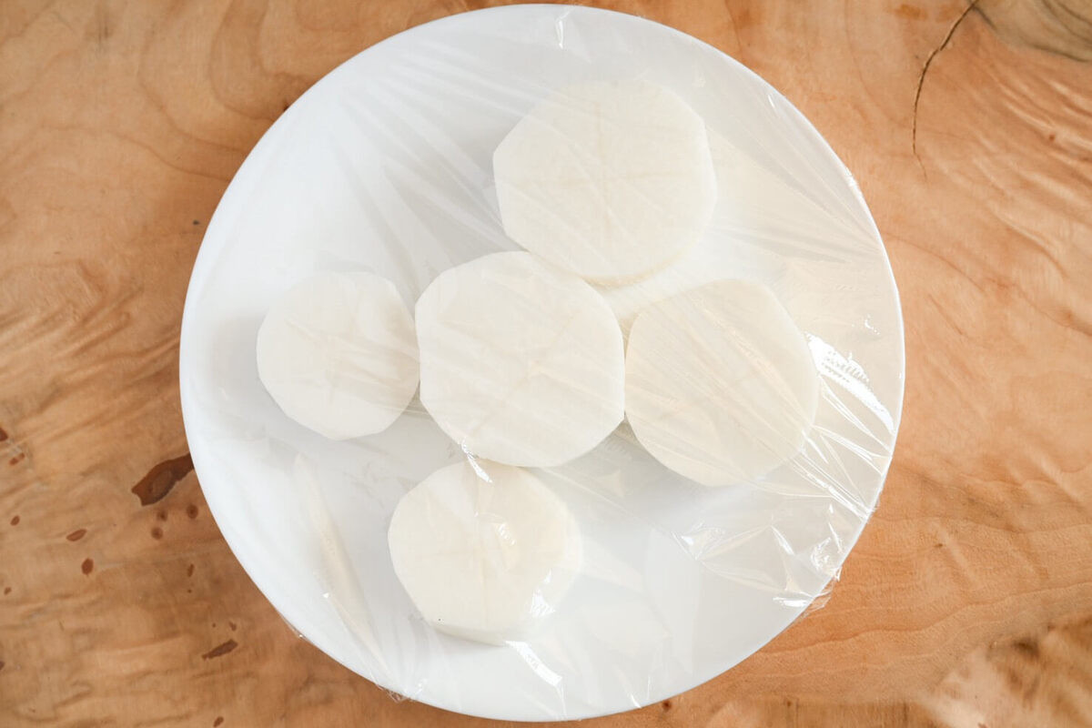 レンジで簡単！大根の下処理方法