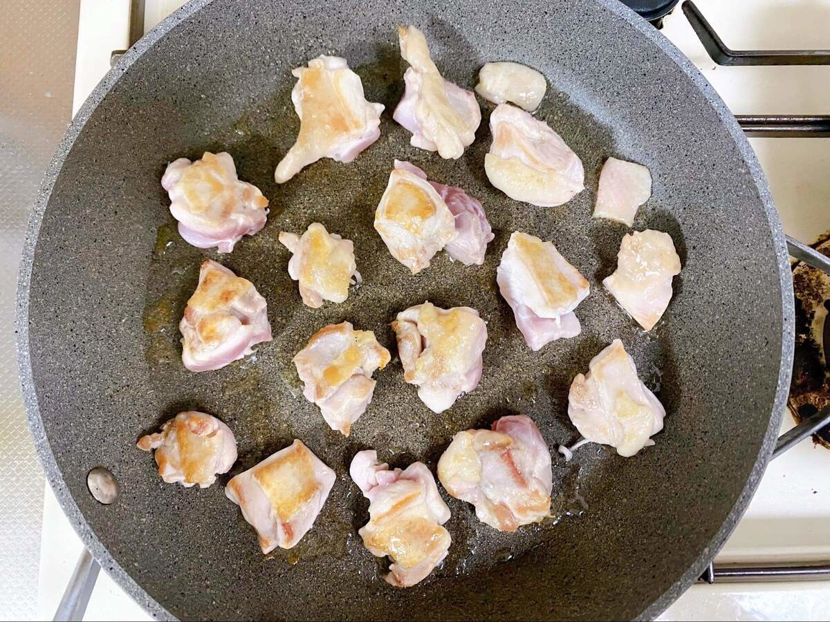 ミツカン公式「ほうれん草と鶏肉のクリーム煮」