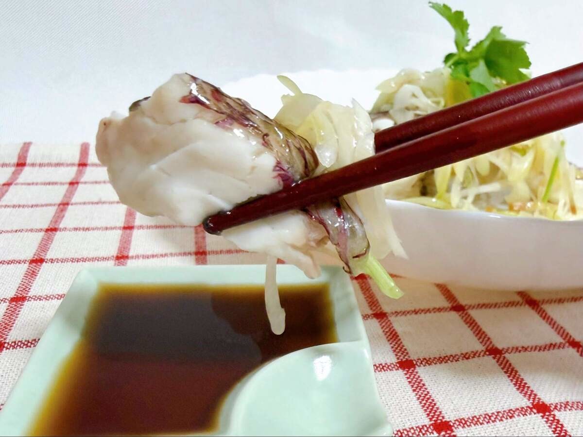 ほりえさわこさん「白身魚の香り蒸し」