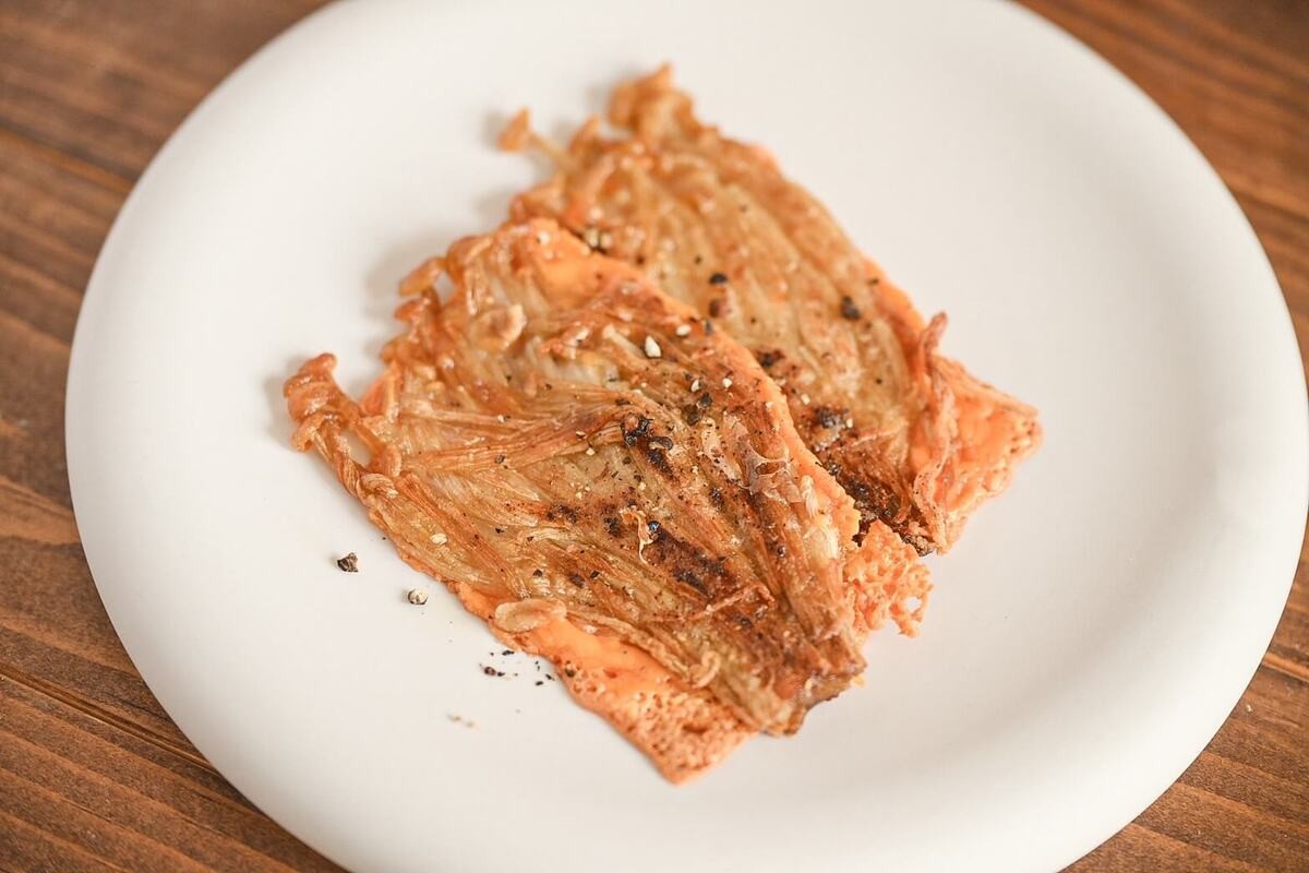 「えのきのガーリックチーズ焼き」のレシピ