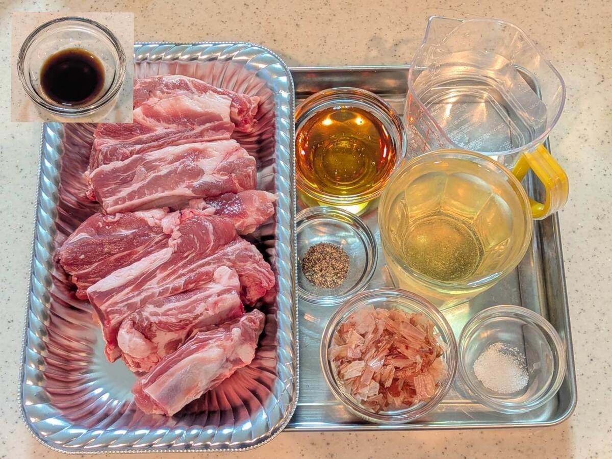 土井善晴さん「スペアリブの酢煮」