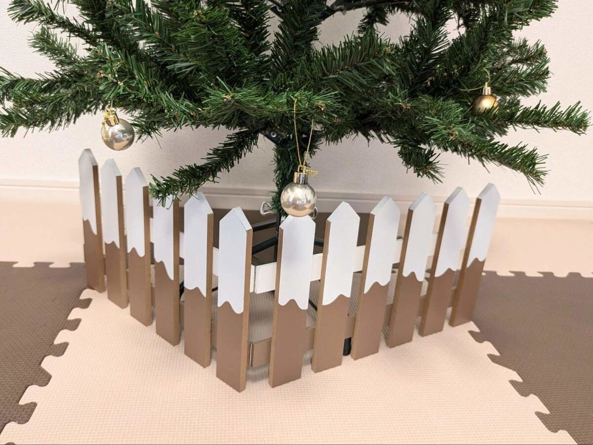 置くだけで華やかに!「ツリーフェンス」