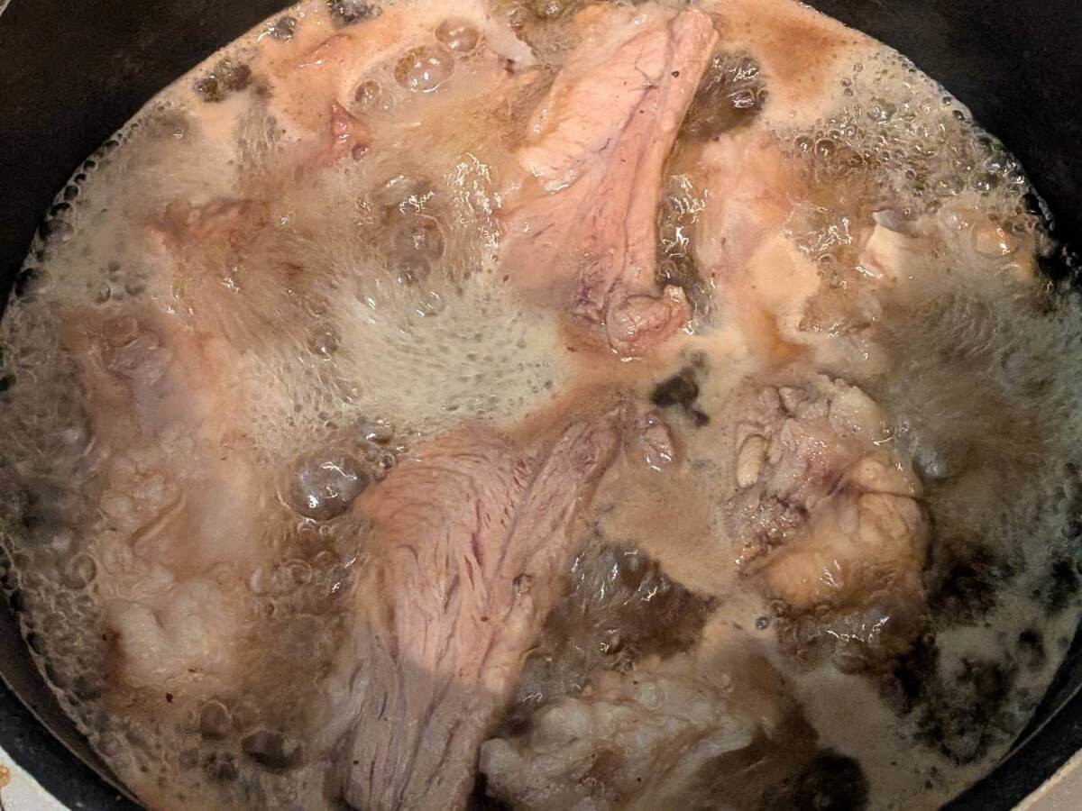 土井善晴さん「スペアリブの酢煮」