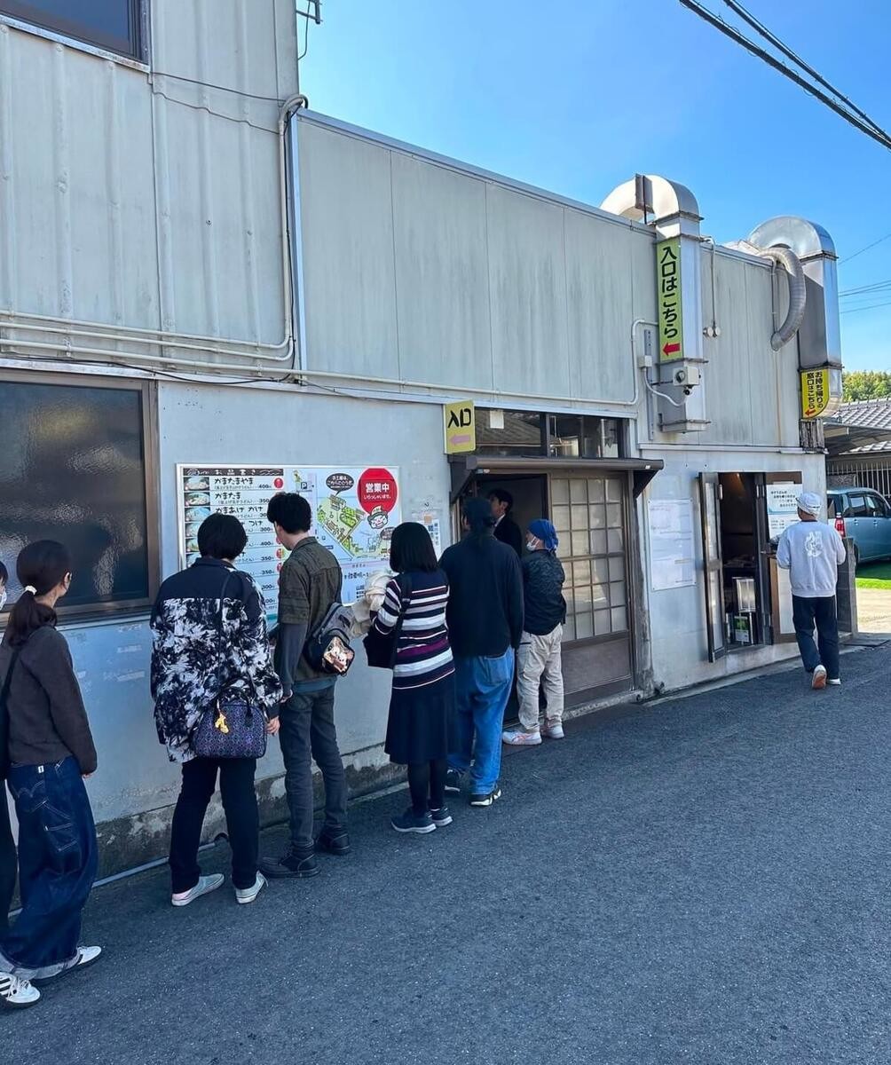 釜玉発祥のうどん店「山越うどん」（香川県綾歌郡）