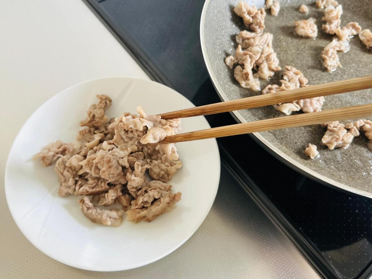 栗原はるみさん「豚肉とれんこんの炒め煮」