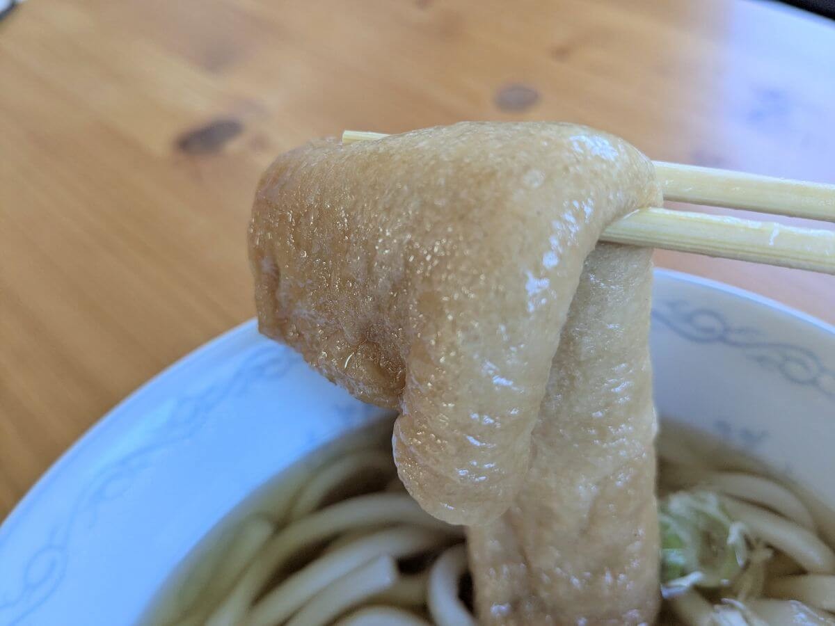 本格讃岐きつねうどんが158円!