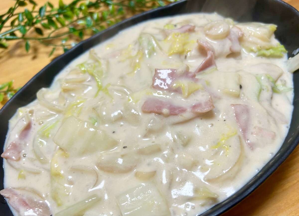 なお｜農家のおかんのお野菜レシピ「白菜のクリーム煮」