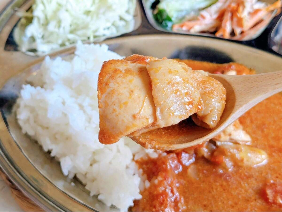 目黒蓮さん「バターチキンカレー」のレシピ