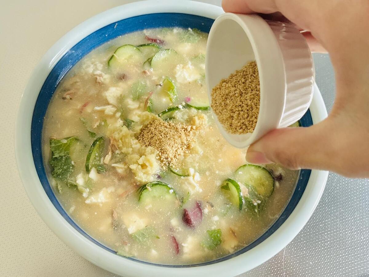 さかなクン「さば味噌茶漬け」のレシピ