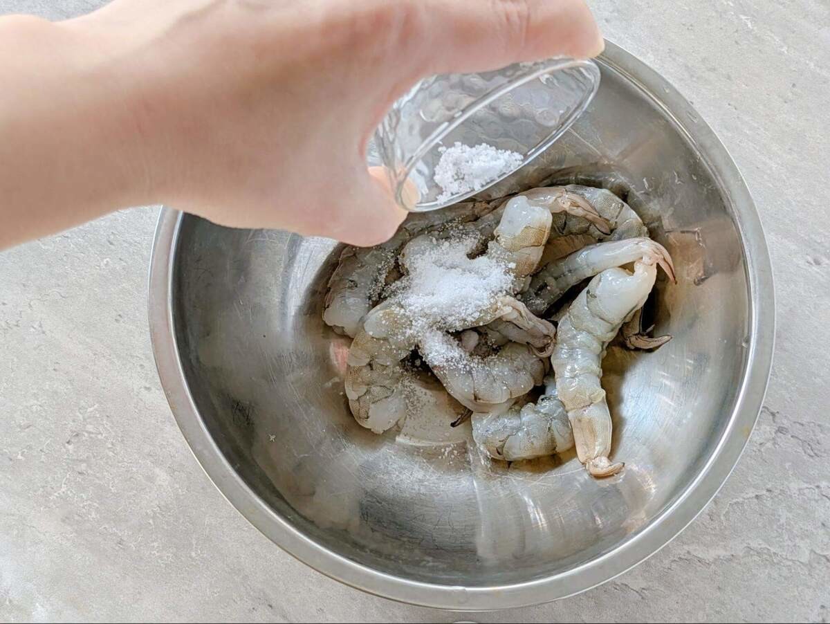 至高のぷりぷりエビチャーハン!!