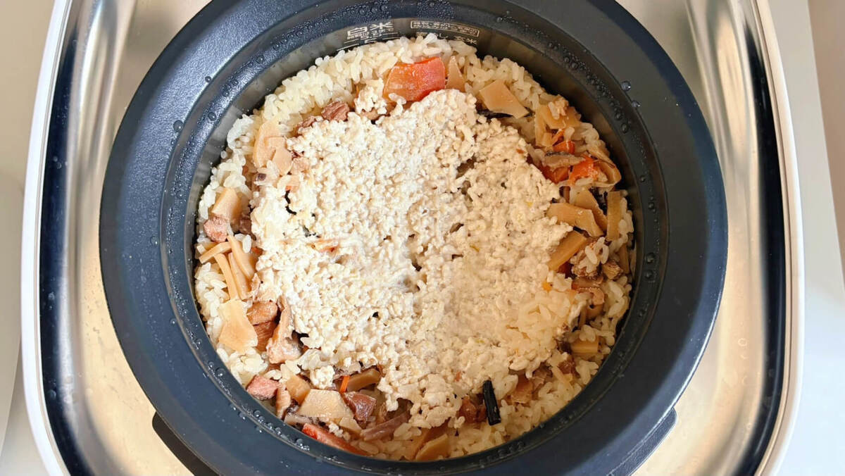 鶏そぼろ炊き込みご飯