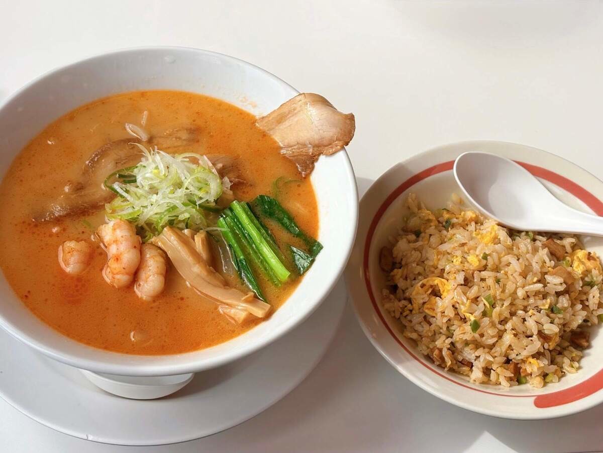 お得なセットも!期間限定「エビ味噌らーめん」