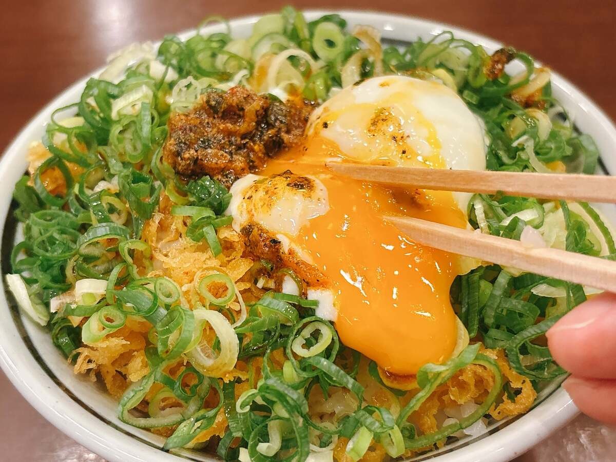 【丸亀製麺】天かす丼