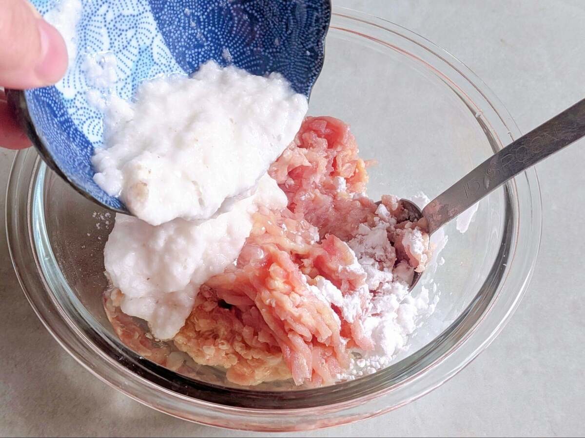 ふわふわつくねスープ