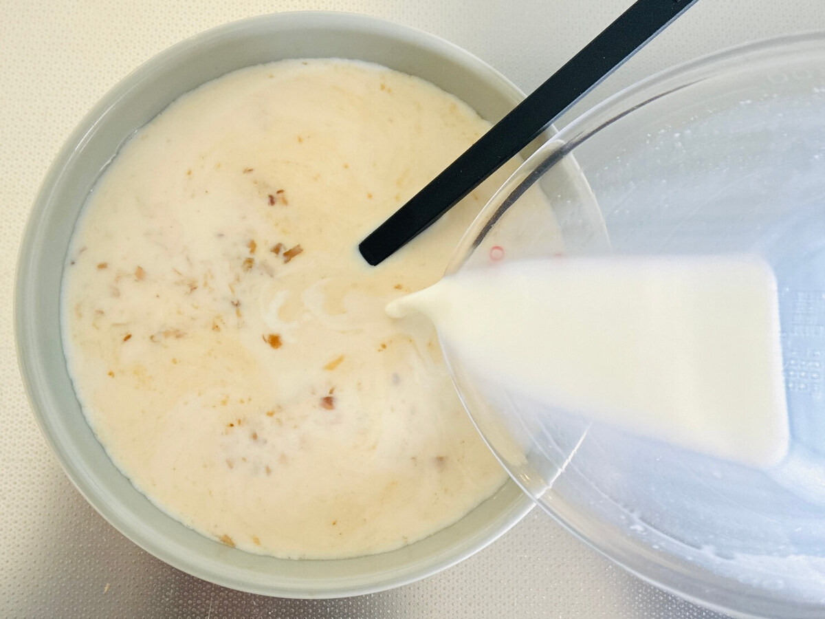 和田明日香さん「ごまミルクつけ麺」