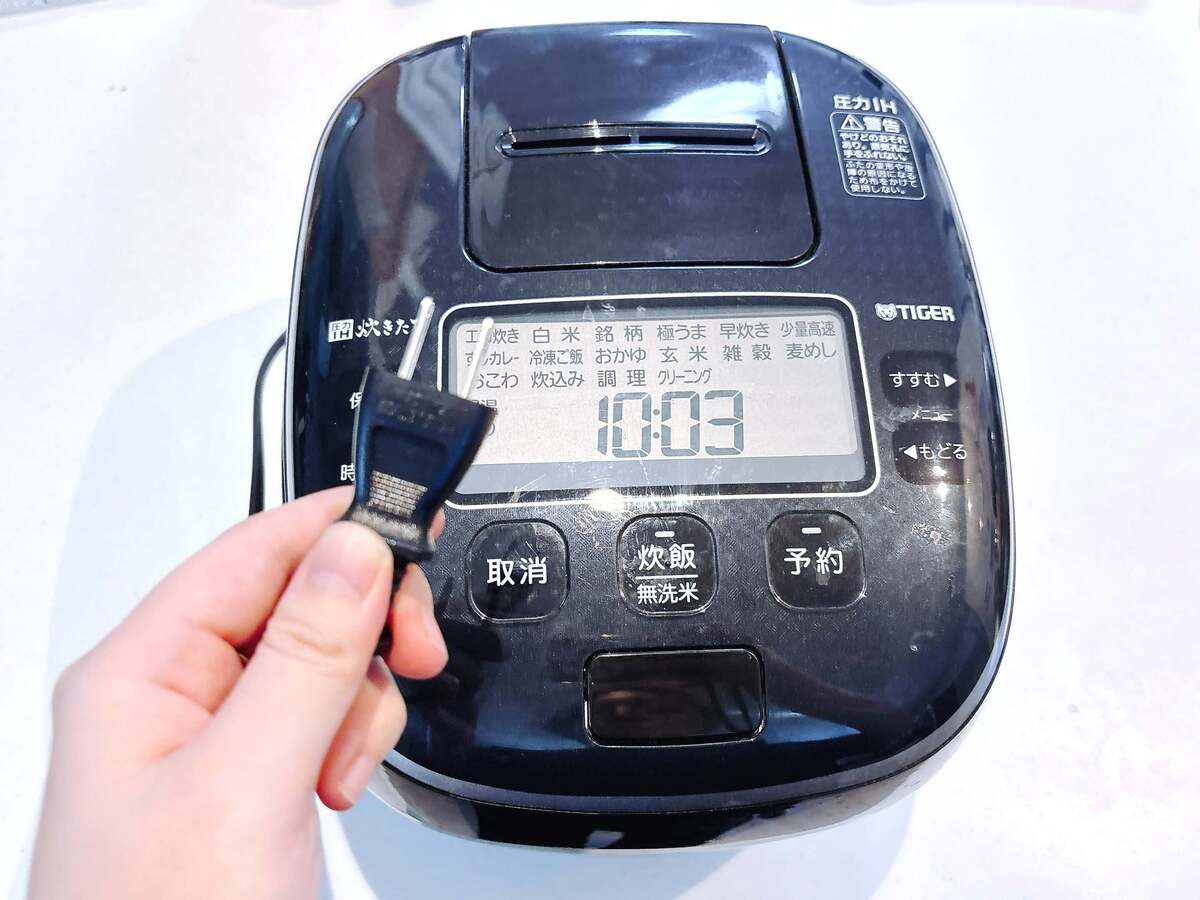 炊飯器の正しい洗い方