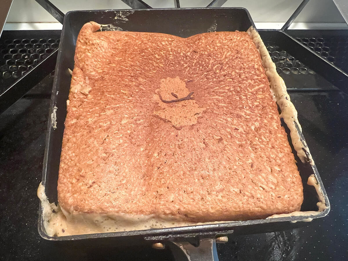 和平フレイズ「玉子焼き器で作るポッポ焼き」のレシピ