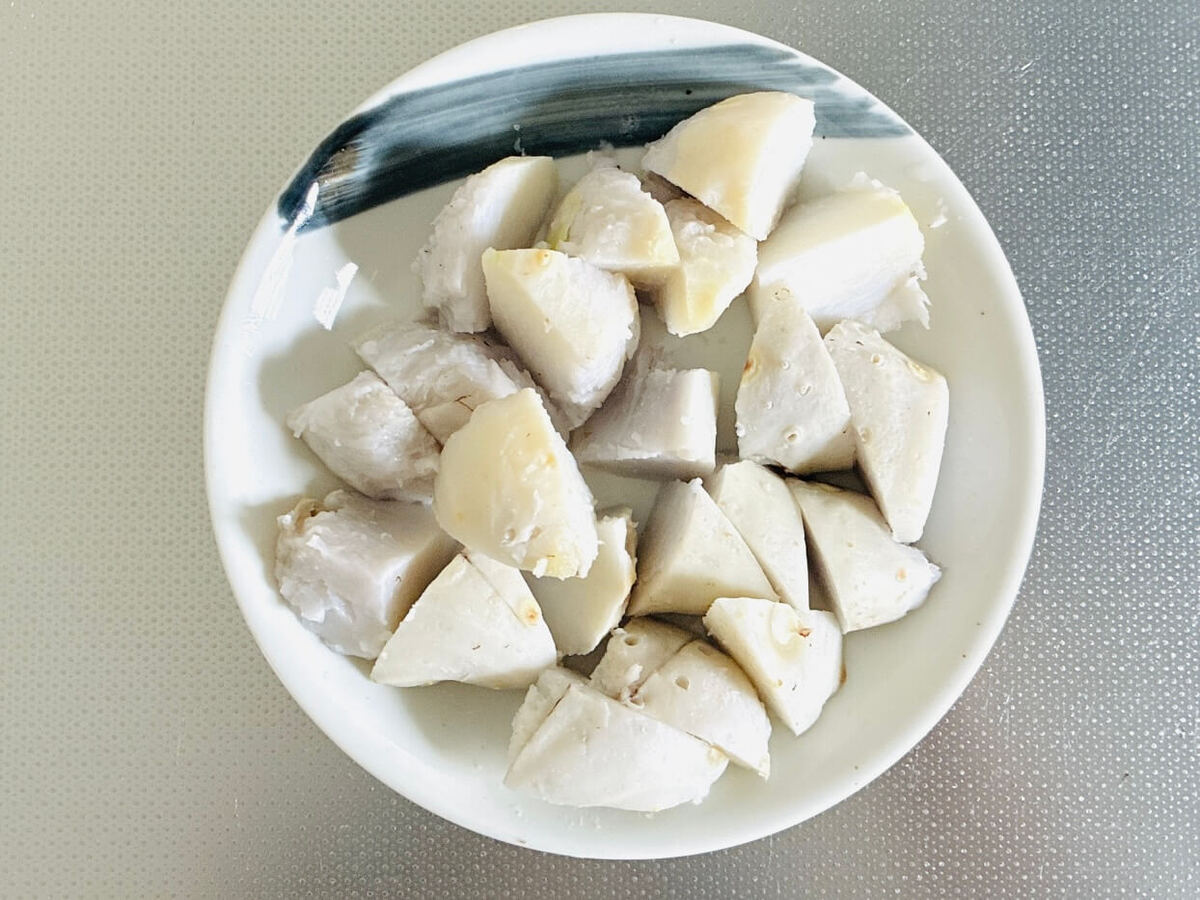 「里芋の青のりバター」のレシピ