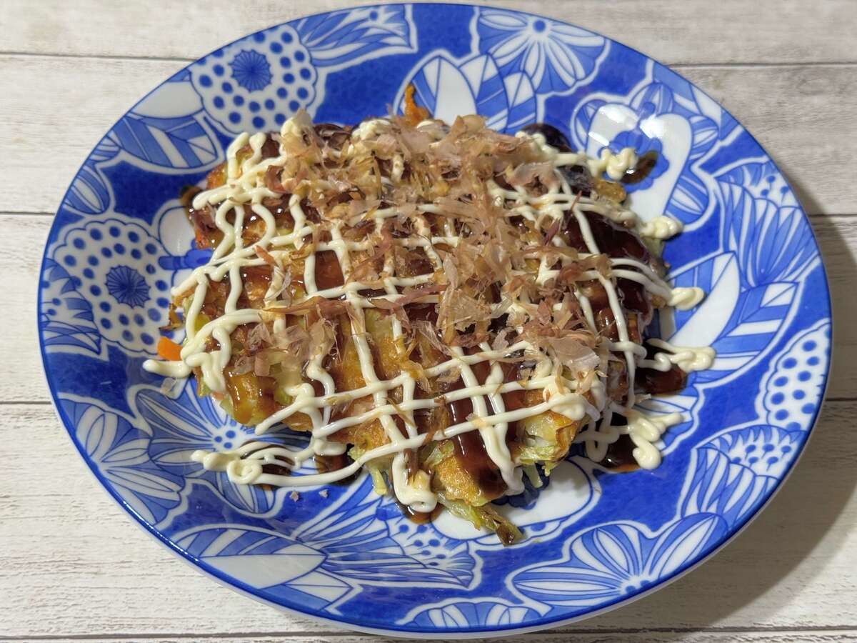 山本ゆりさん『ふわふわ豆腐お好み焼き』のレシピ