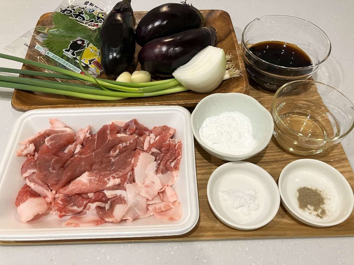 タサン志麻さん「豚肉とナスのニンニクポン酢」