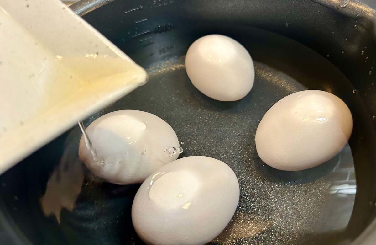 キッコーマン公式「変わり味玉ケチャップしょうゆ味」のレシピ