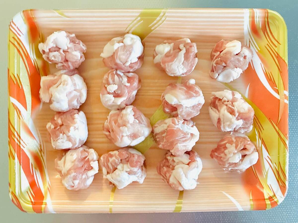 和田明日香さん「豚こまボール」