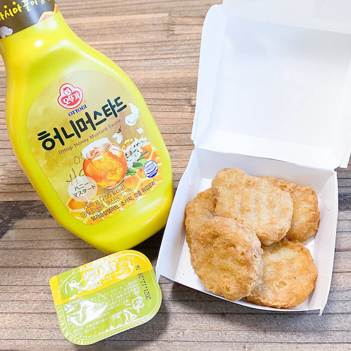 マクドナルド　マスタードソース マクドナルドのナゲットソースでマスタードチキン定食 | ちょっとの