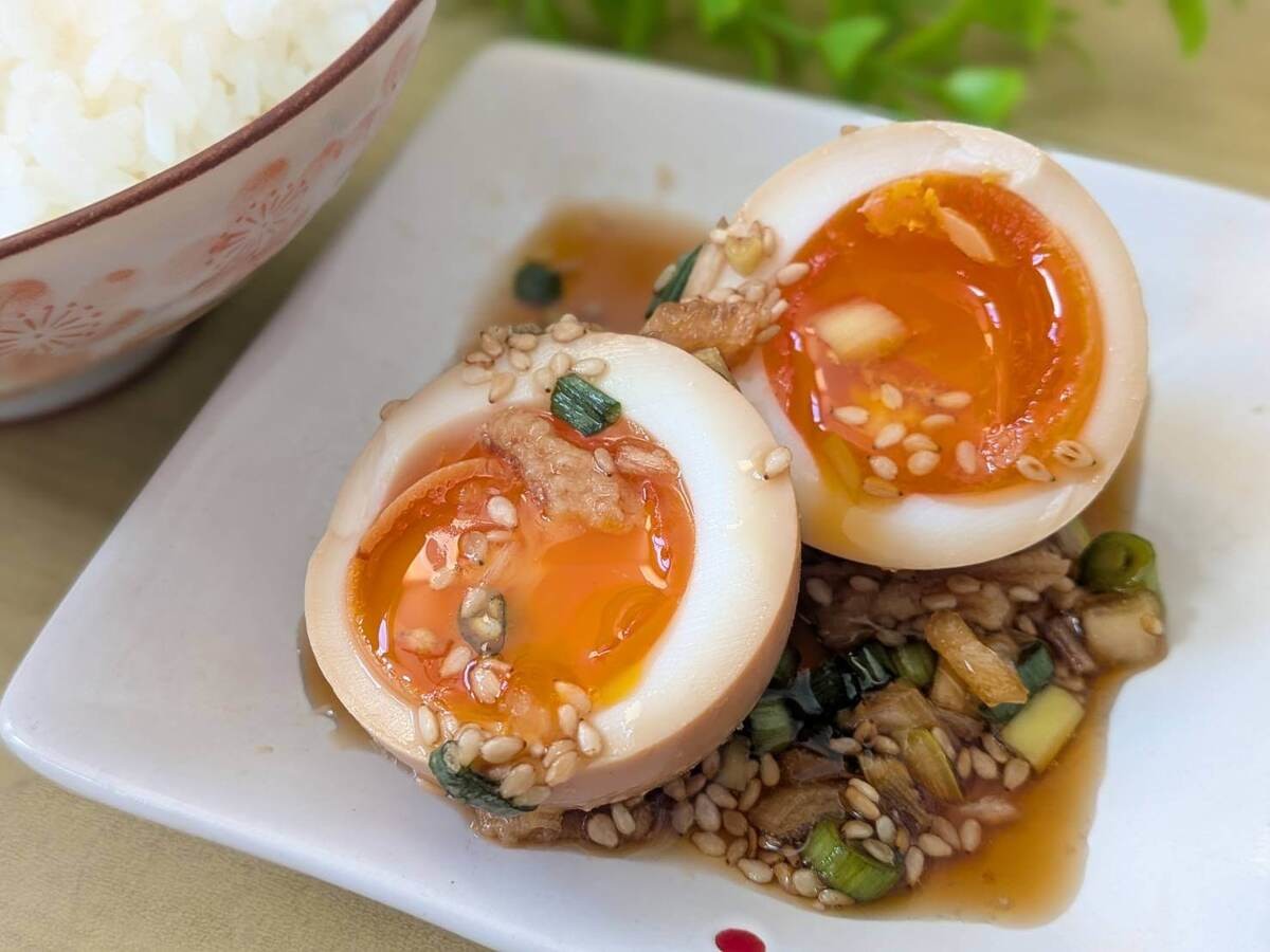 鳥羽周作さん「麻薬卵」のレシピ