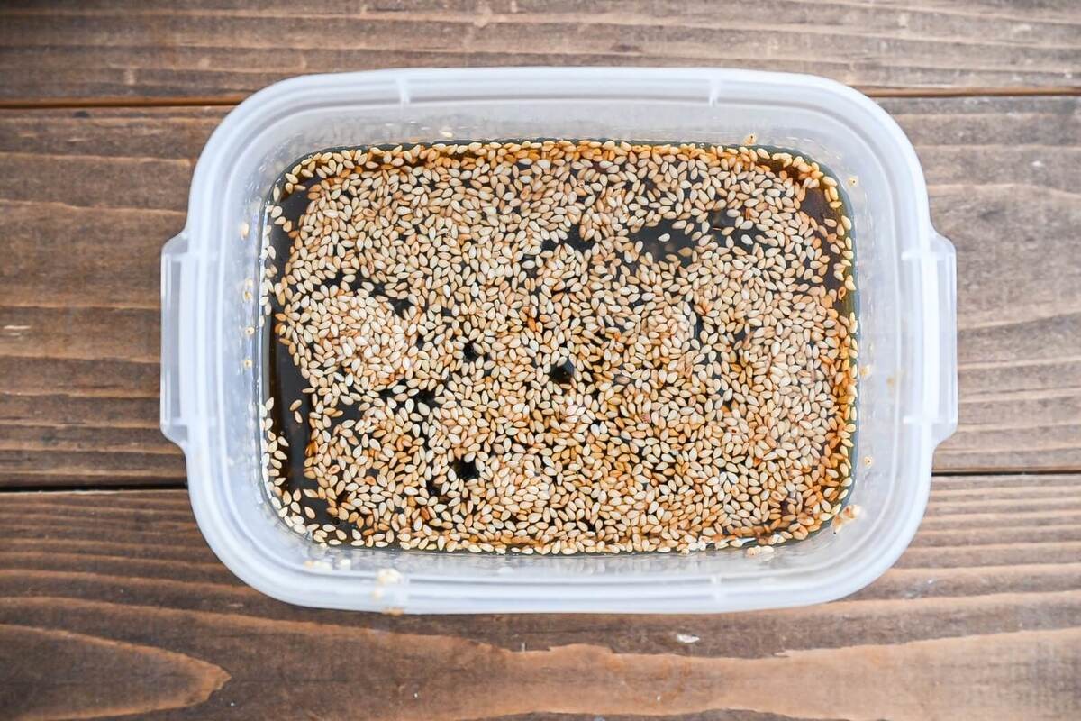「レンジ蒸しなすのポン酢漬け」