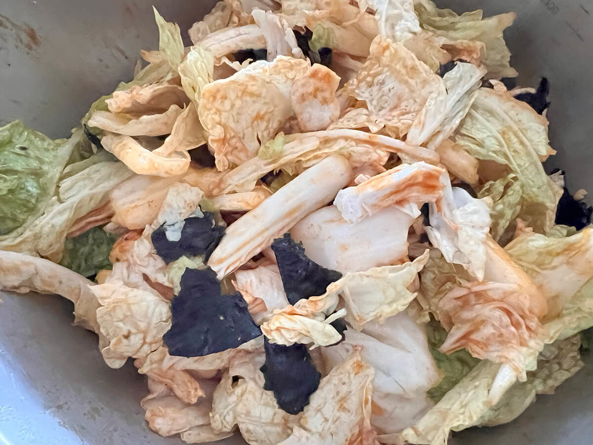 和田明日香さん「白菜のちぎりあえ」