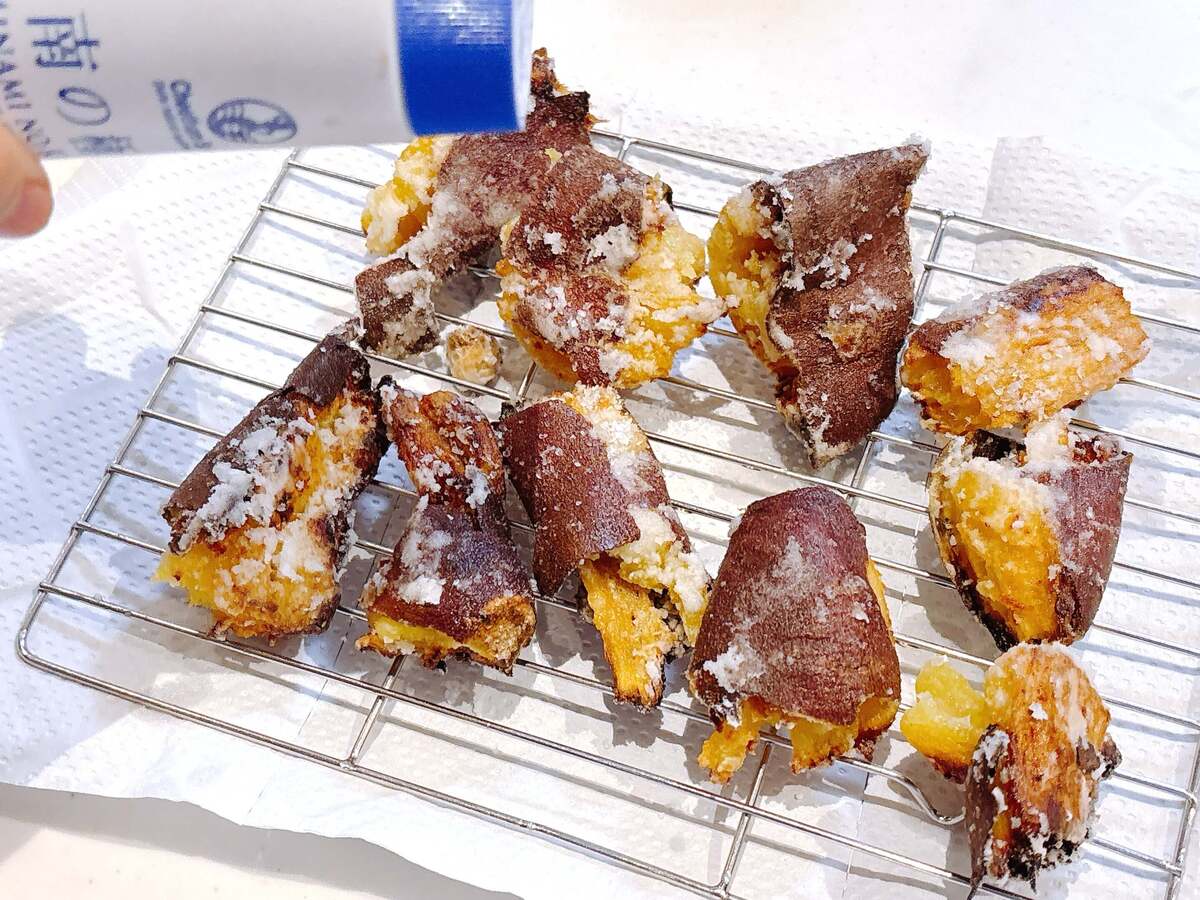 まりこさん「ザクザク焼き芋」