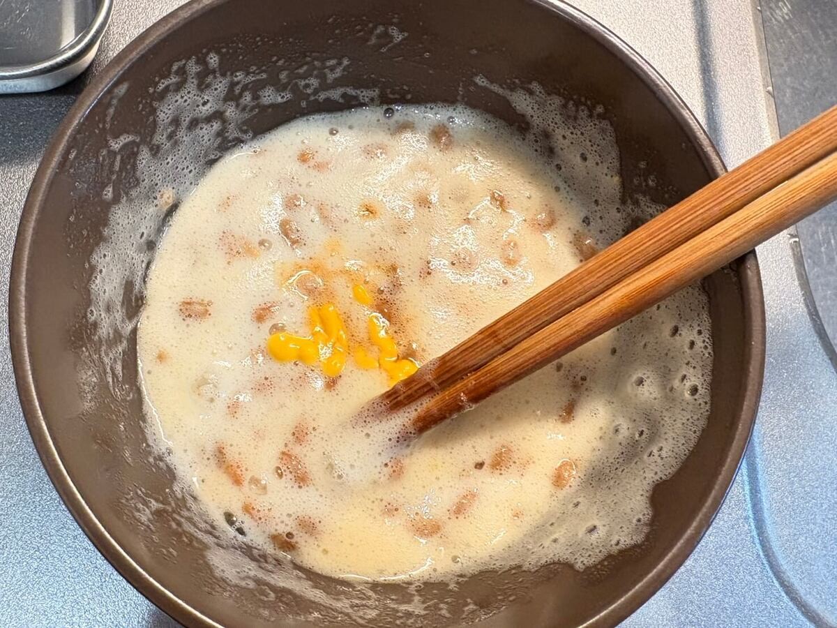 ZIP!「納豆お月見TKG」