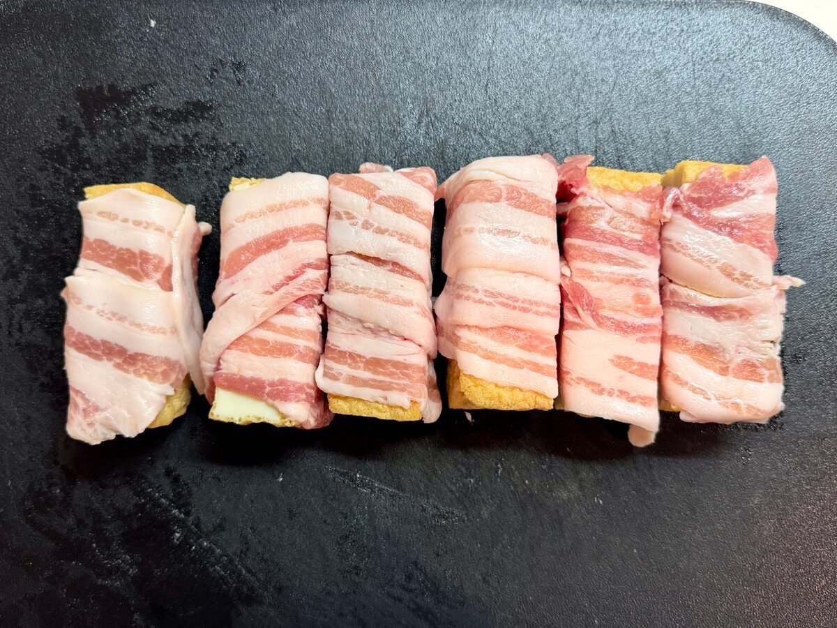 まるみキッチンさん「厚揚げと豚バラの角煮風うま煮」