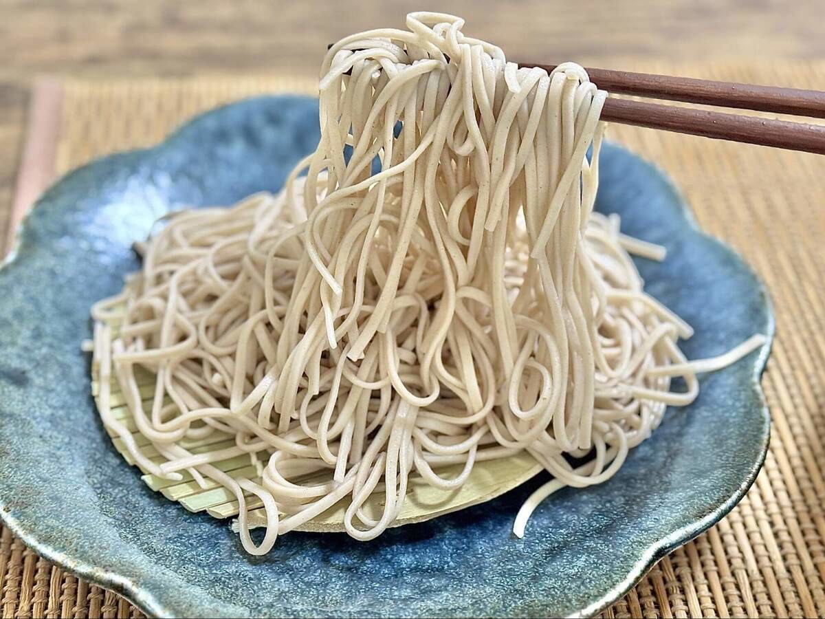 ナスつけ蕎麦