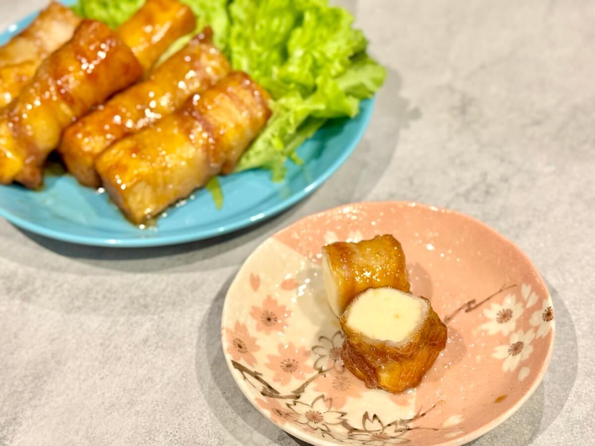 まるみキッチンさん「厚揚げと豚バラの角煮風うま煮」