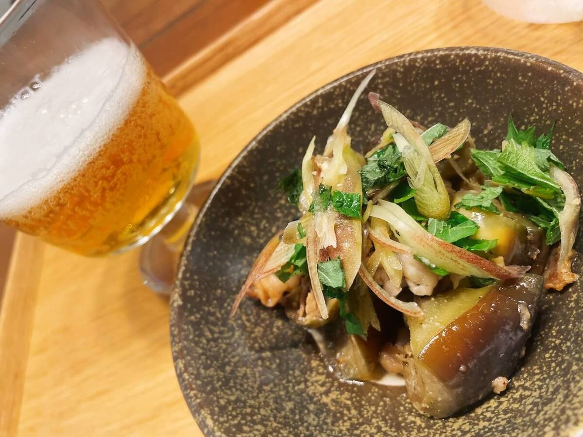 甘辛味噌なす豚
