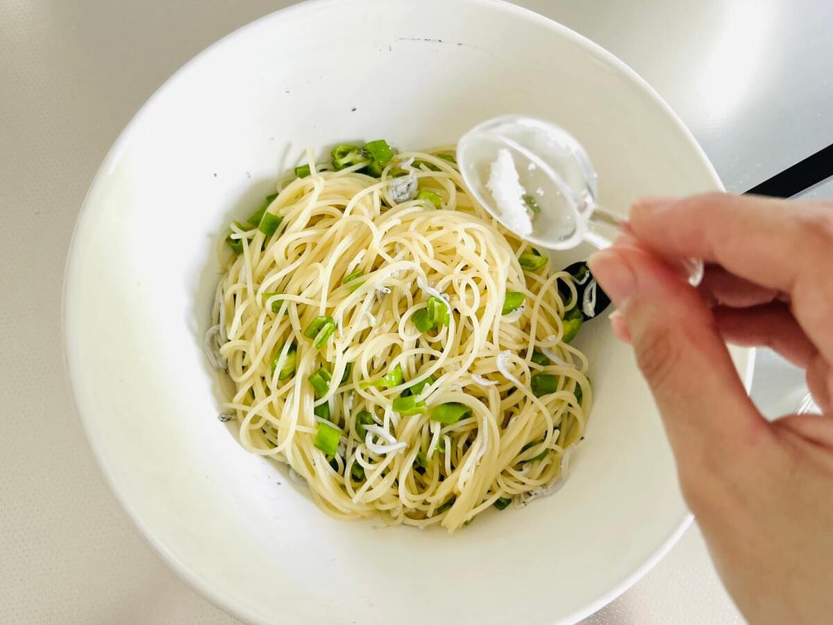 渡辺有子さん「ししとうとレモンの冷たいパスタ」