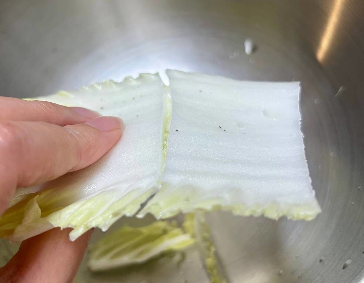 和田明日香さん「白菜のちぎり和え」