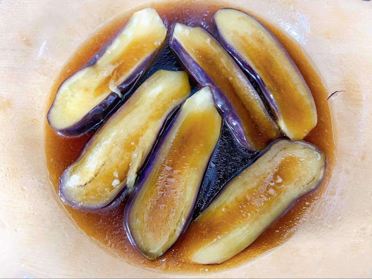 ヤマキ「なすの揚げない揚げ浸し」のレシピ