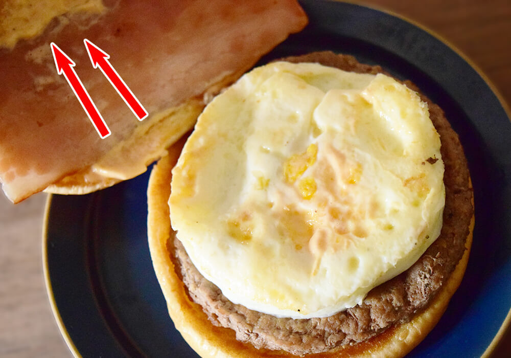 マクドナルド「月見バーガー」