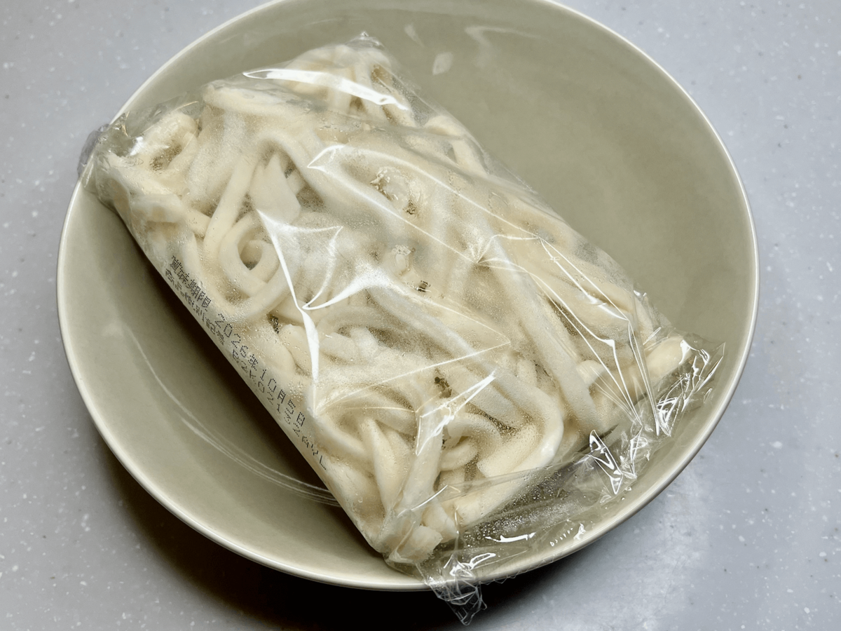 イチカツ料理チャンネル「明太釜玉うどん」風レシピ