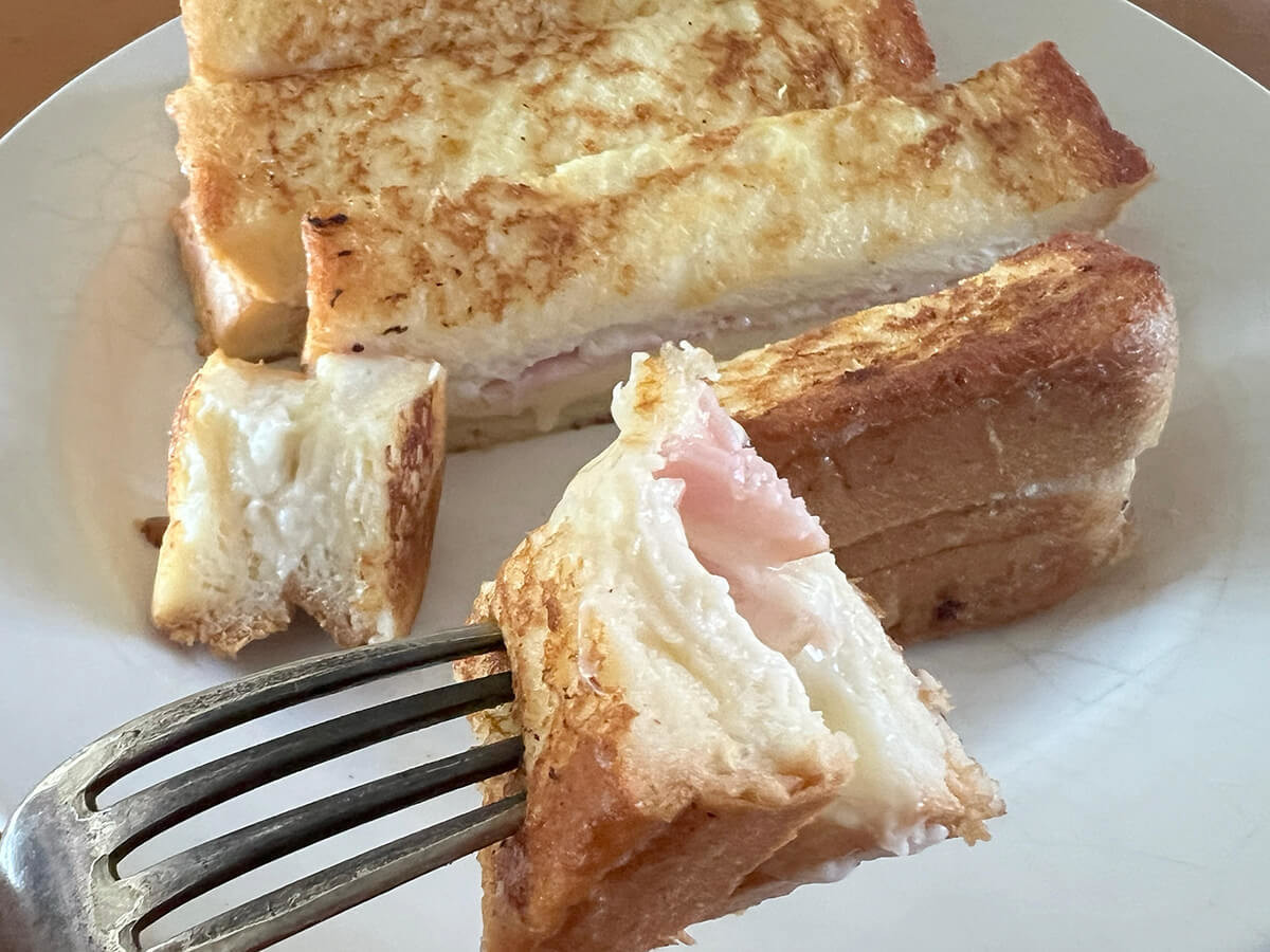 三國清三さん「クロックムッシュ」のレシピ