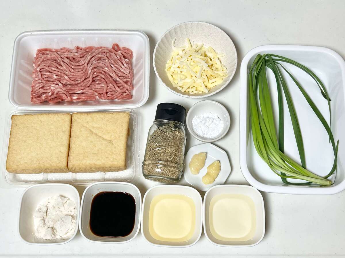 もこ⌇夫の胃袋つかんだ褒められごはんさん「厚揚げニラつくね」のレシピ