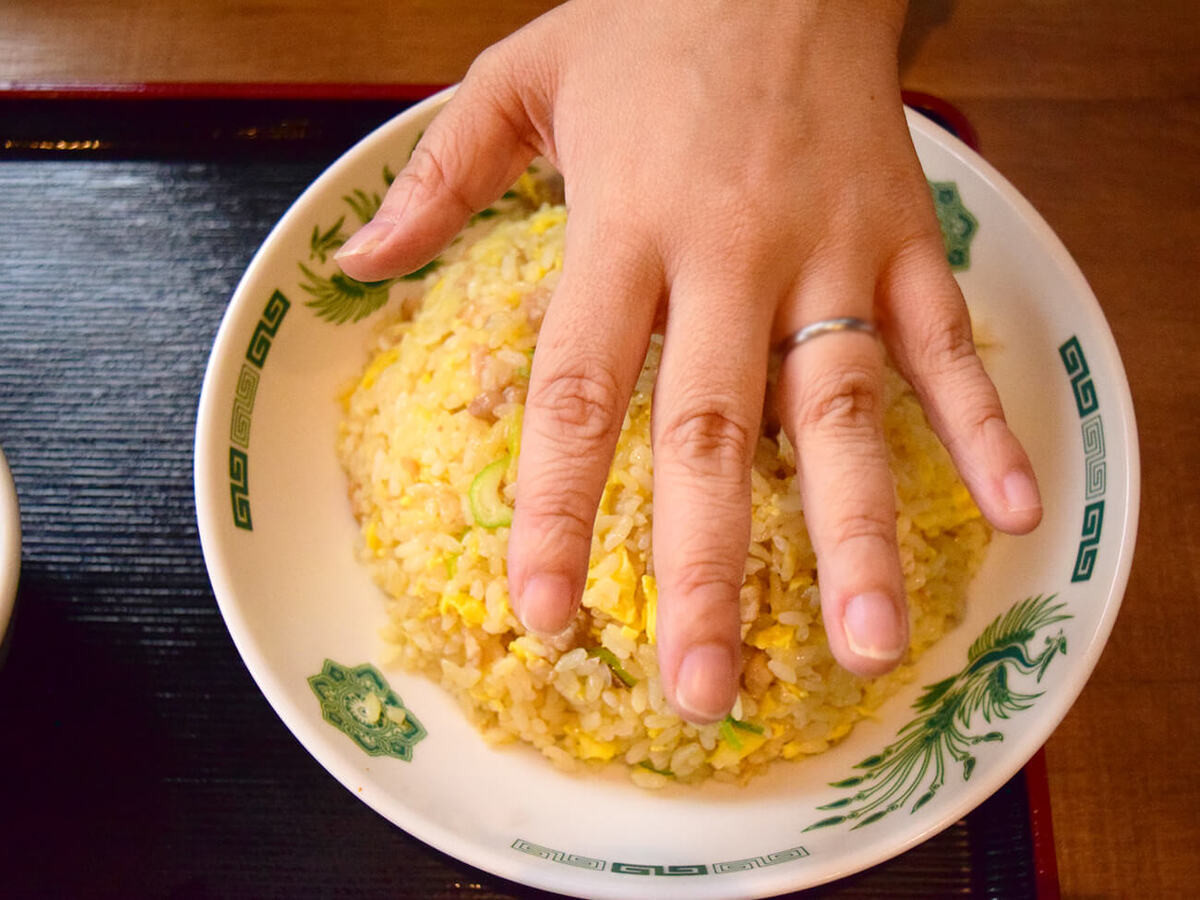 日高屋「チャーハン(大盛り)」